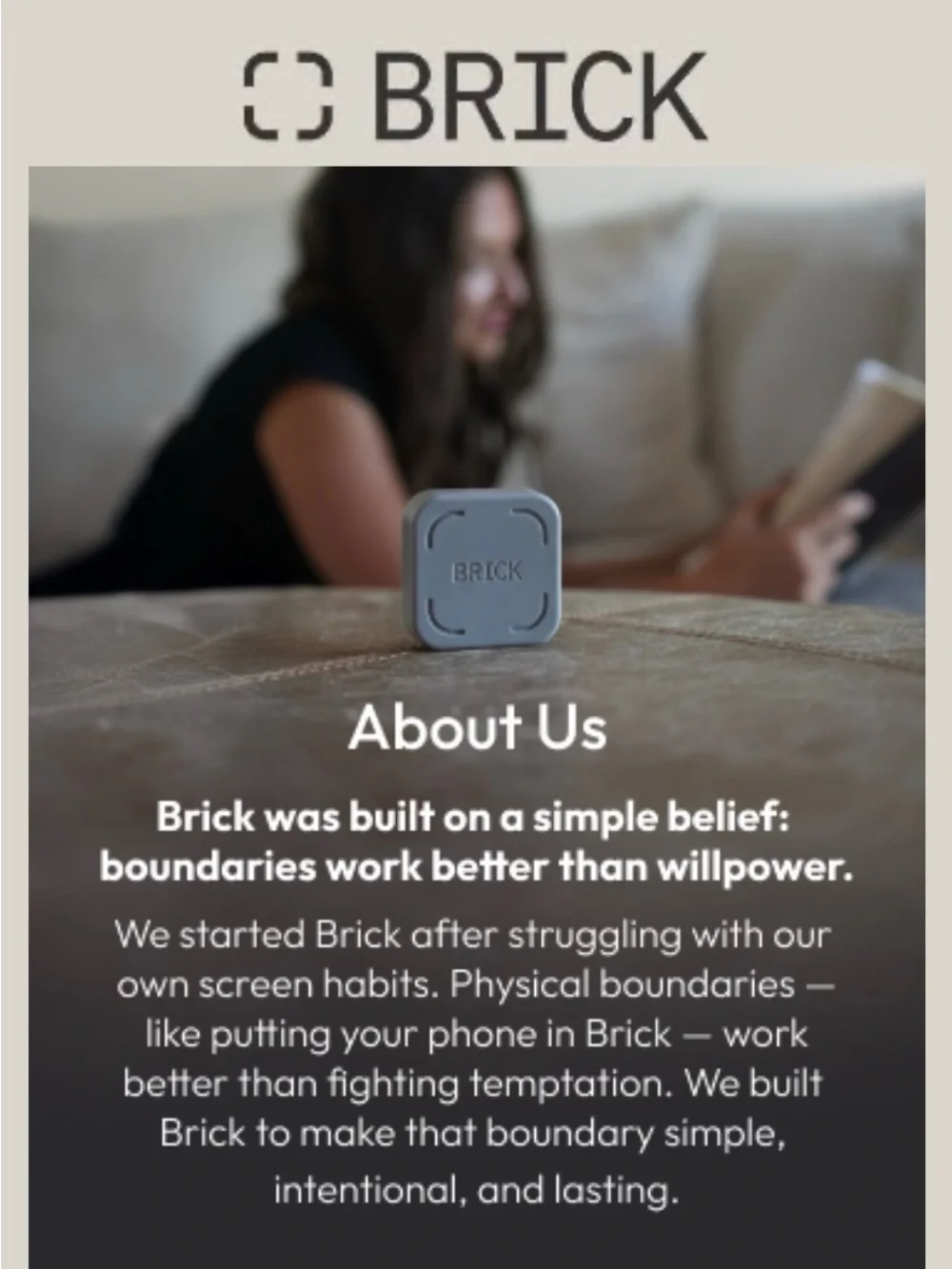Brick Phone Access Blocker Device for Cell Phones - Subscription-Free Phone Lock